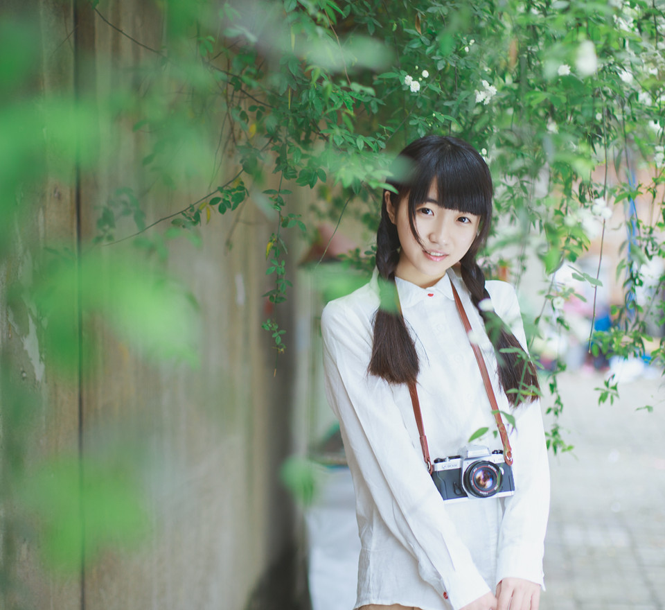 双马尾女子的俏皮清纯图  第6张