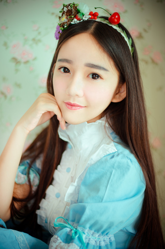 甜美女孩清纯制服图  第5张