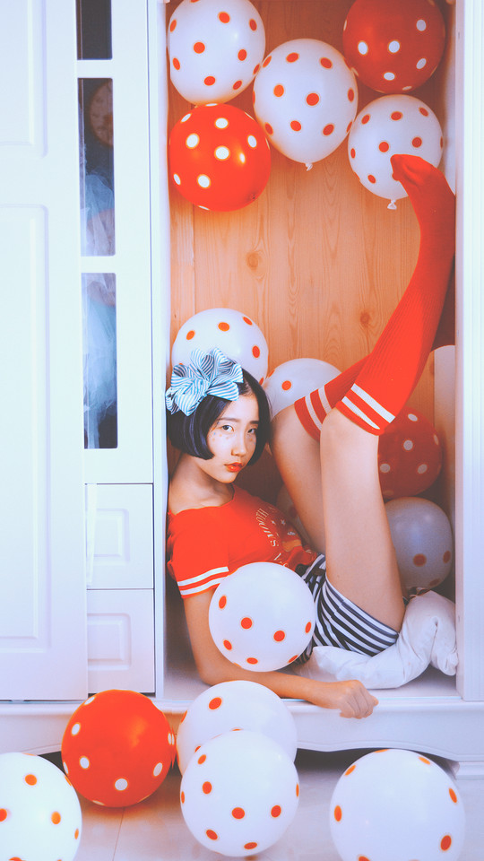 俏皮女子私房搞怪图  第8张