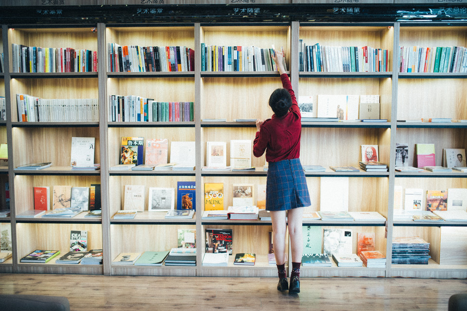 图书馆清纯卖萌女  第4张