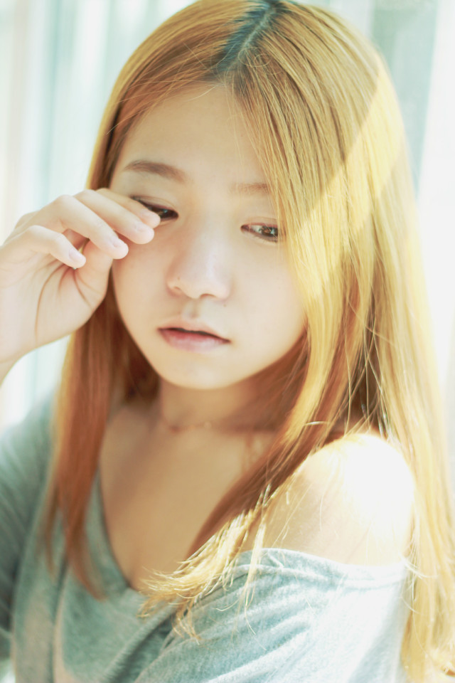 阳光下清纯甜美女生  第10张