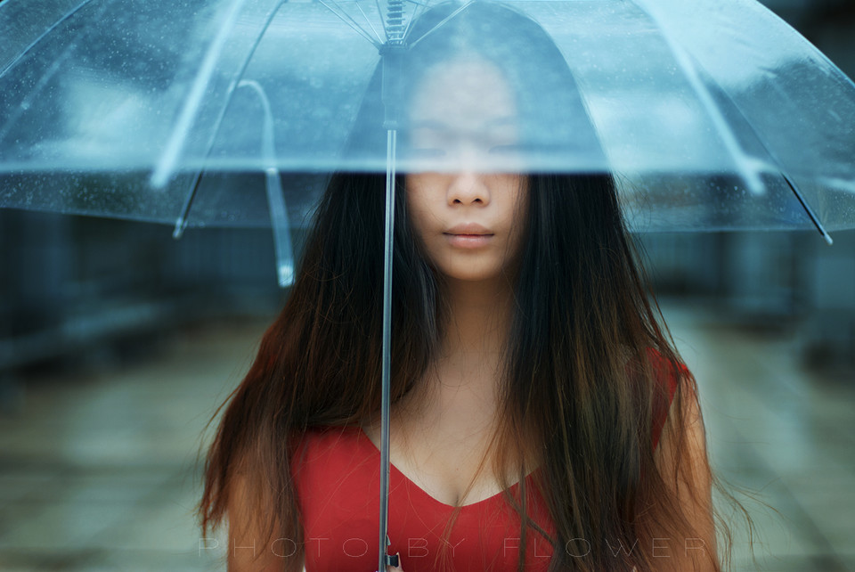 忧伤美女的长裙迷人图  第9张