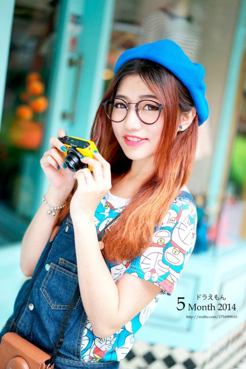 学院风的清纯女子甜美图  第7张