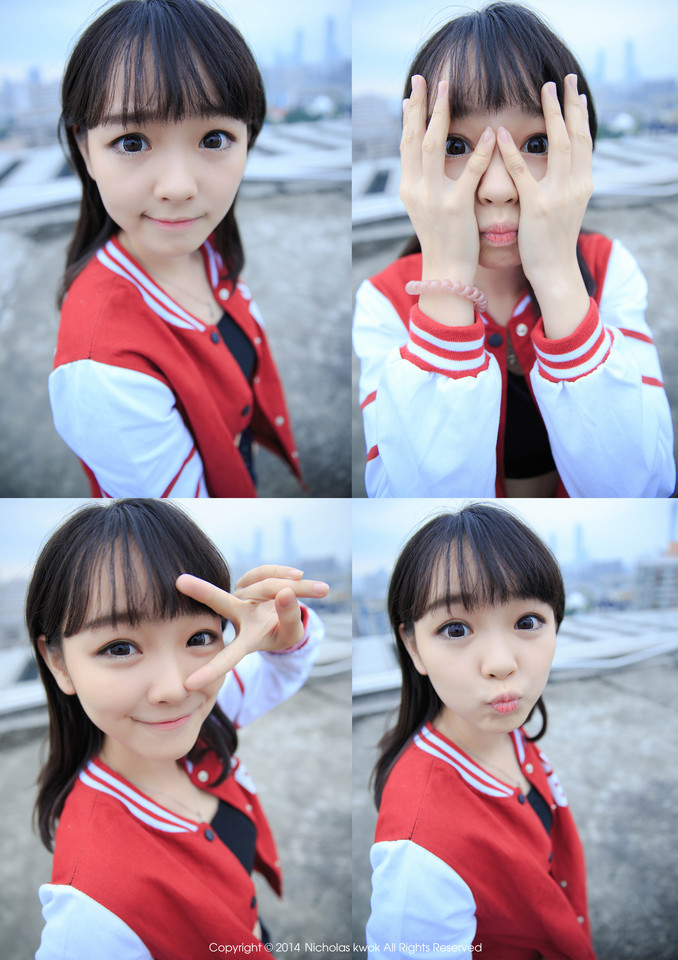 甜美女子的清纯写真图  第1张