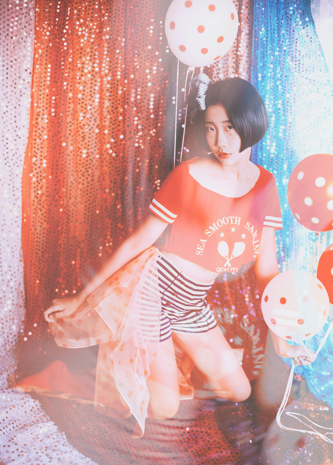 俏皮女子私房搞怪图  第11张