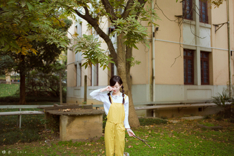 秋日清纯美女迷人图  第18张