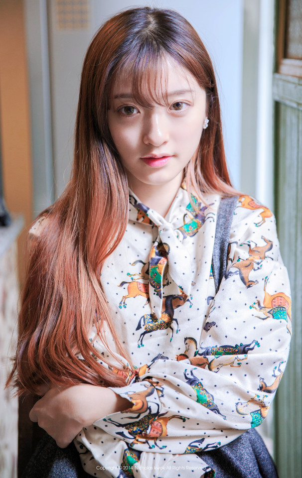 午后时光的清纯女子  第8张