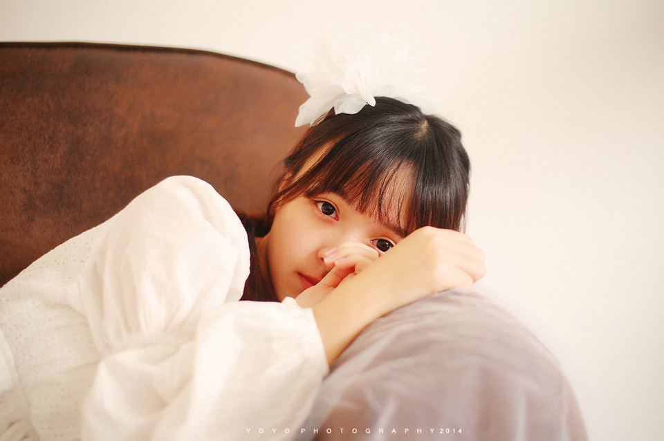 甜美美女私房小清新图  第4张