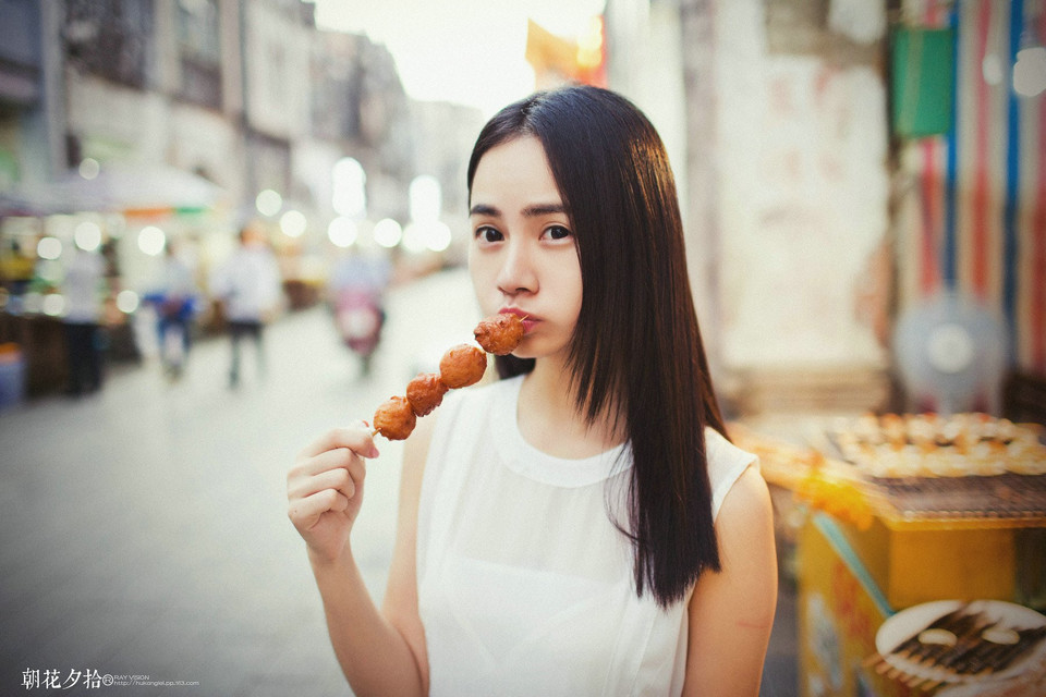 时光静默的清纯甜美女子  第8张