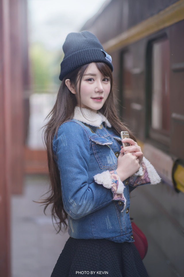 游乐园甜美清纯少女  第7张