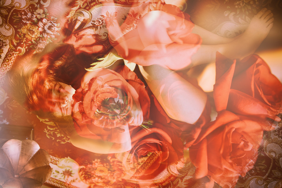 私房女子光影与身体的交融  第12张