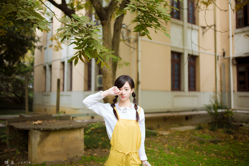 秋日清纯美女迷人图  第19张