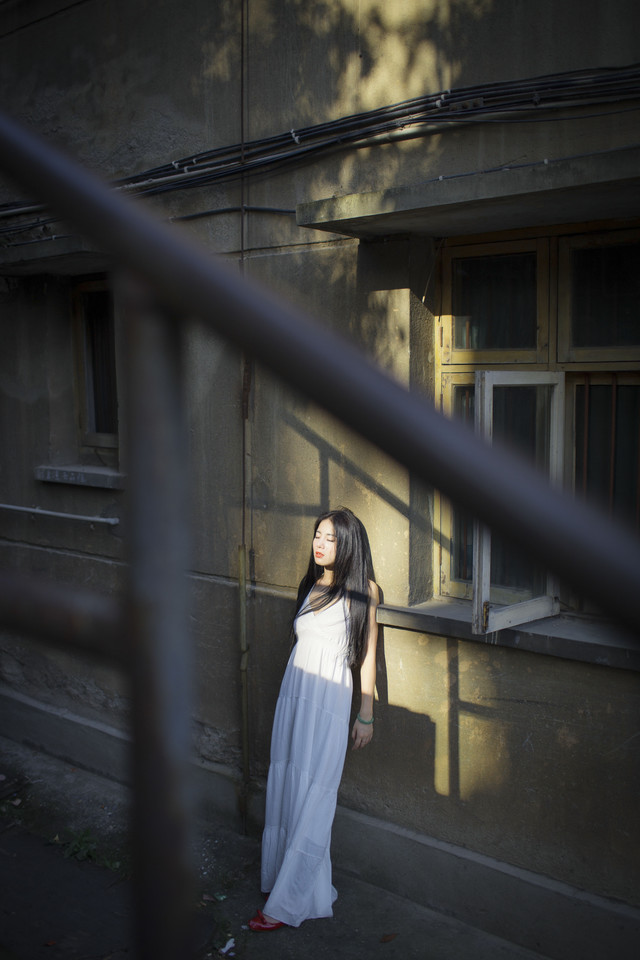 长发美女森林清纯图  第6张