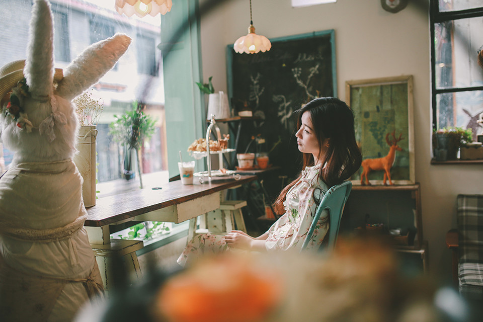 碎花美眉私房迷人清纯图片  第6张