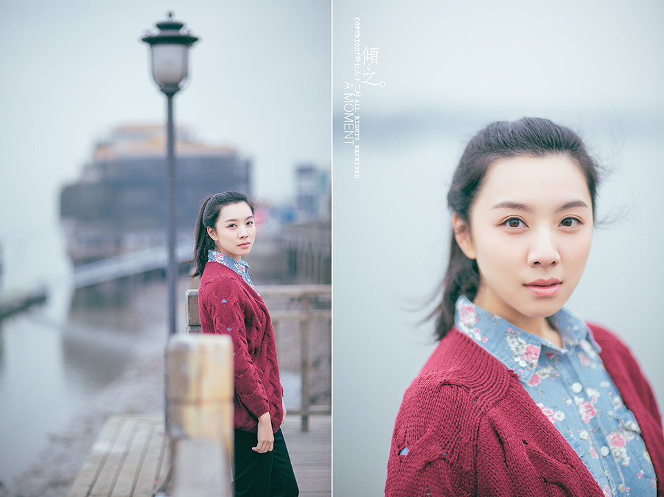 马尾女孩的户外小清新图片  第9张