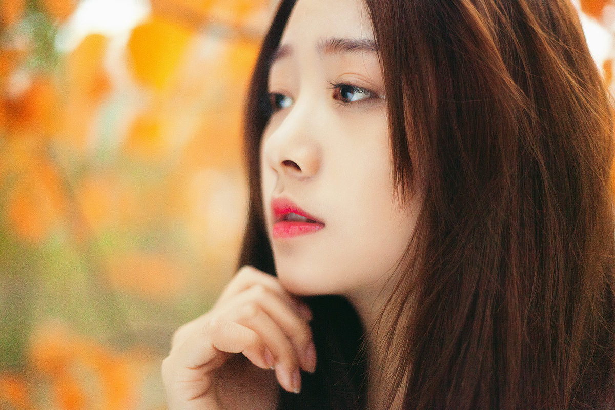 长发女子唯美迷人写真  第5张