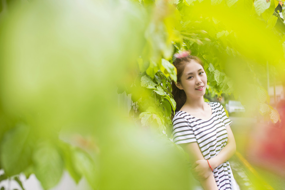 夏日甜美清纯迷人图  第1张