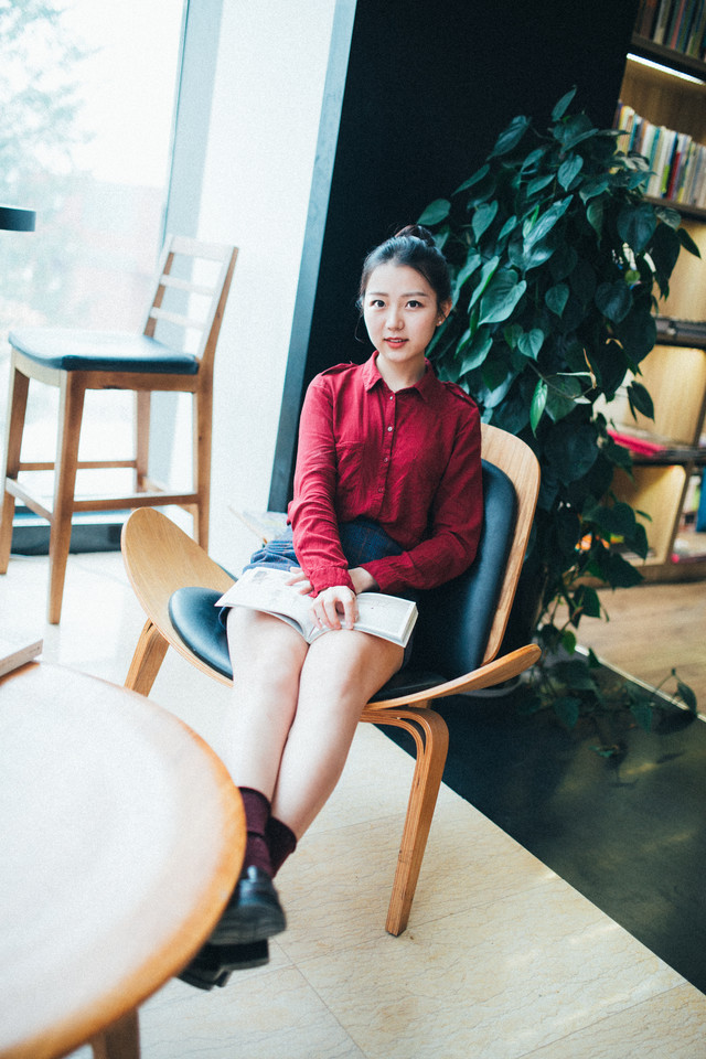 图书馆清纯卖萌女  第10张