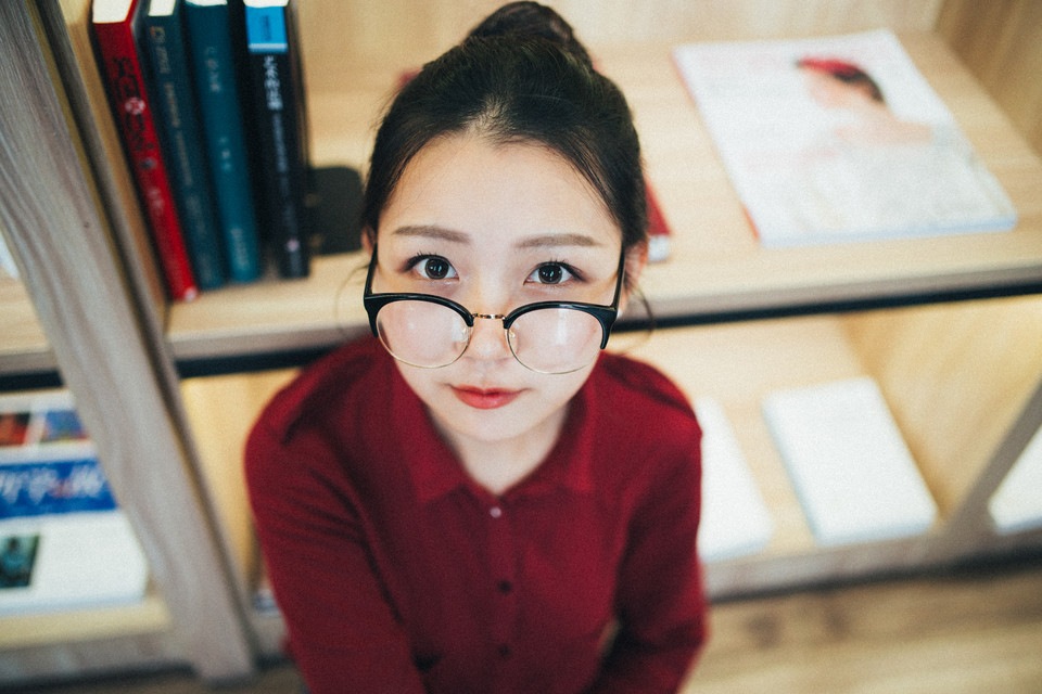 图书馆清纯卖萌女  第16张