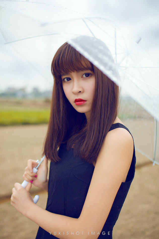 黑裙女子夏日小清新  第13张