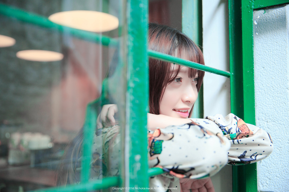 午后时光的清纯女子  第6张