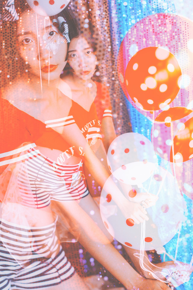 俏皮女子私房搞怪图  第9张