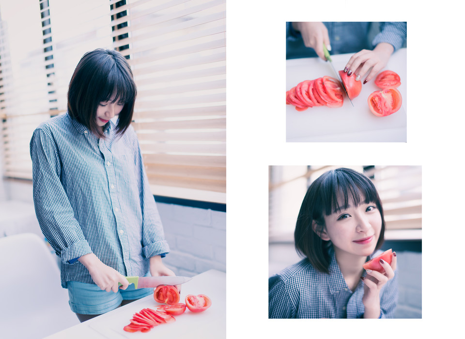 短发妹子清纯甜美图  第6张