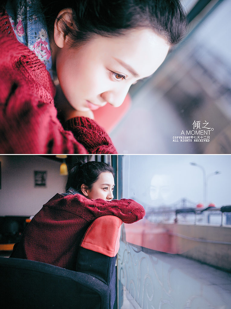 马尾女孩的户外小清新图片  第17张