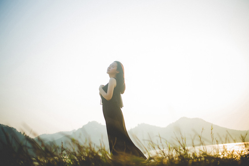 海边的黄昏独有的情怀写真  第5张