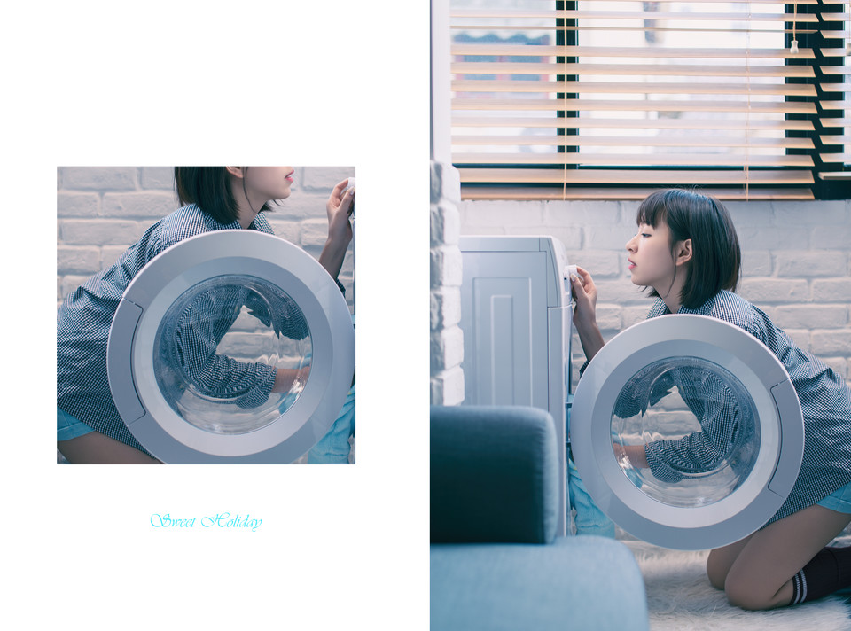 短发妹子清纯甜美图  第1张