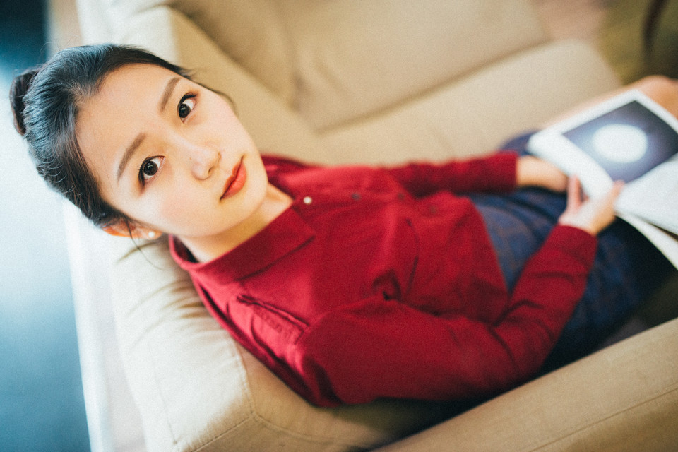 图书馆清纯卖萌女  第19张