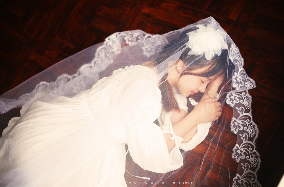 甜美美女私房小清新图  第11张