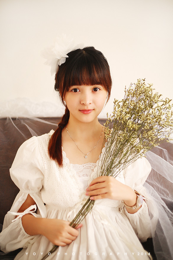 甜美美女私房小清新图  第10张