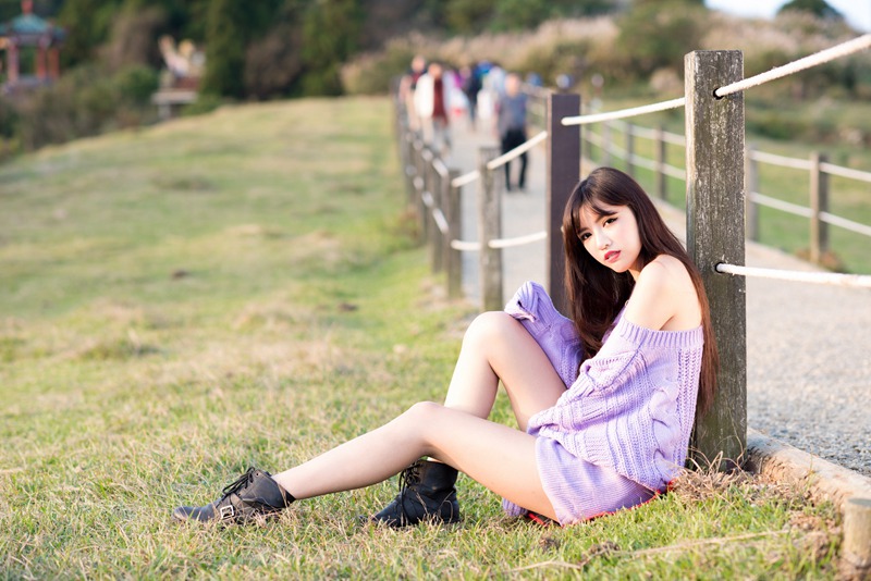 田野里温柔可人清纯照  第29张