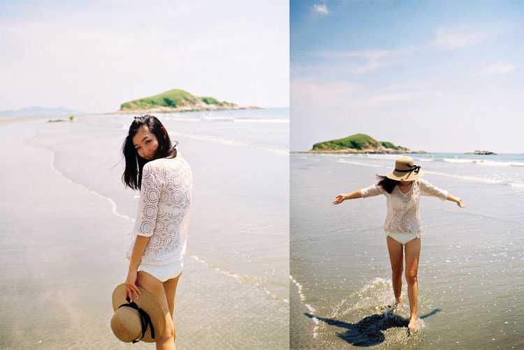 清凉夏日的长发MM  第3张