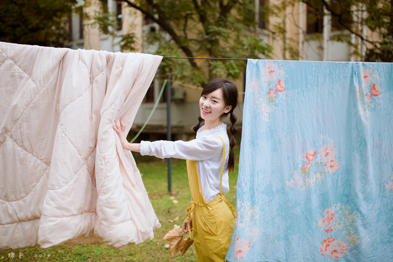 秋日清纯美女迷人图  第22张