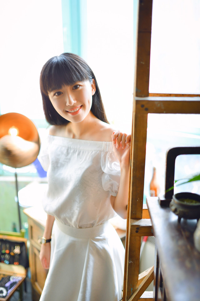 甜美清纯白裙少女  第14张