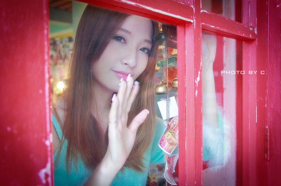 甜美女子私房小清新图  第12张