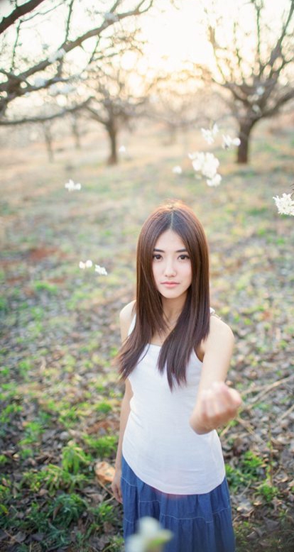 清纯校花的唯美生活照  第7张