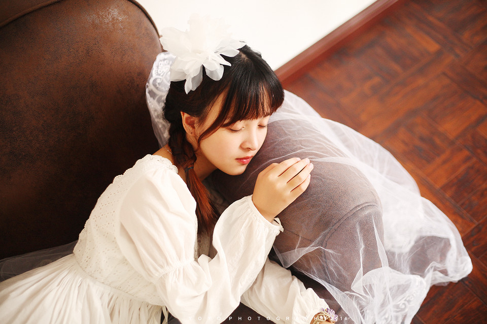 甜美美女私房小清新图  第6张