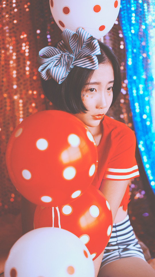 俏皮女子私房搞怪图  第7张