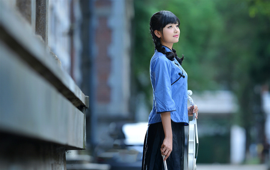 甜美双马尾的清纯迷人图  第4张