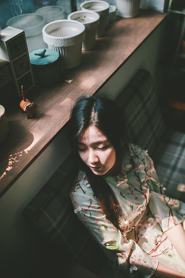 碎花美眉私房迷人清纯图片  第16张