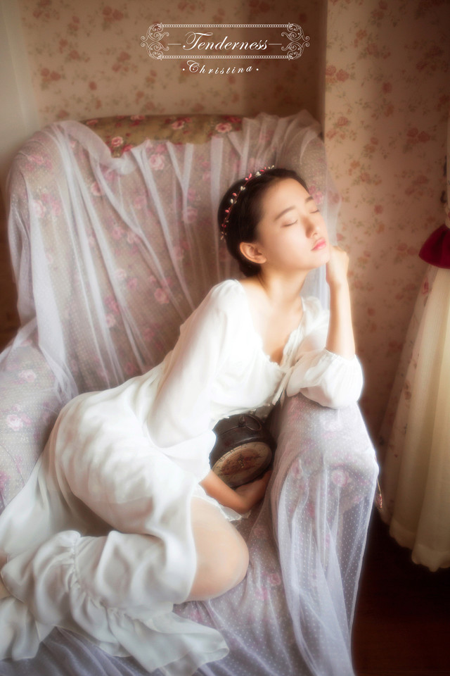 纯白私房照甜美清纯女  第7张