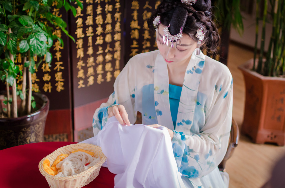 古装女子清纯私房艺术照  第9张