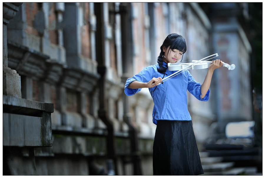 甜美双马尾的清纯迷人图  第3张