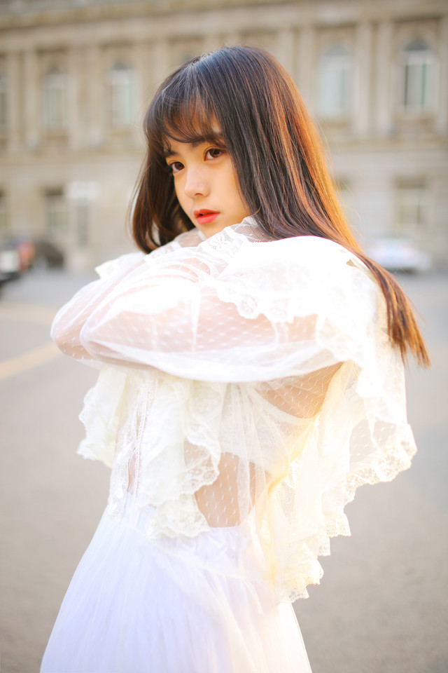 娇羞女子清纯梦幻气质图  第6张