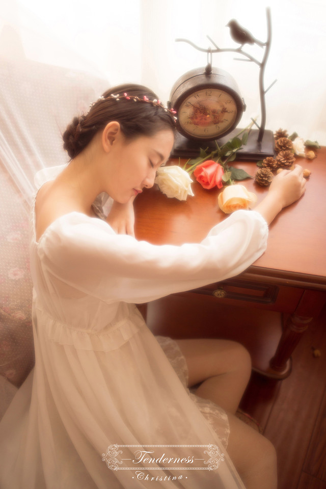 纯白私房照甜美清纯女  第10张