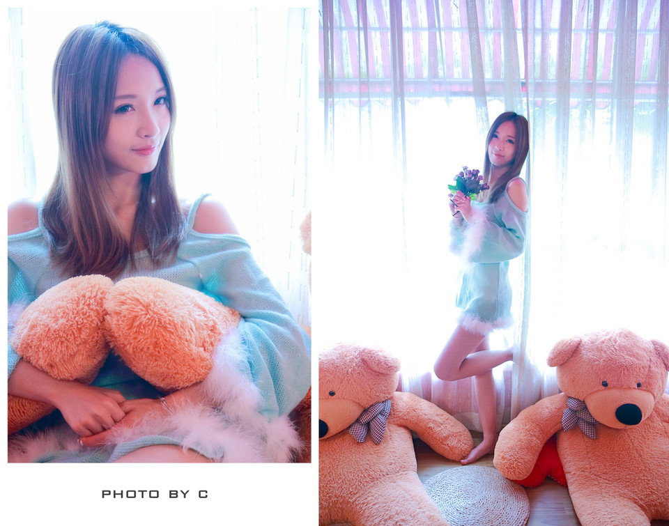 甜美女子私房小清新图  第1张