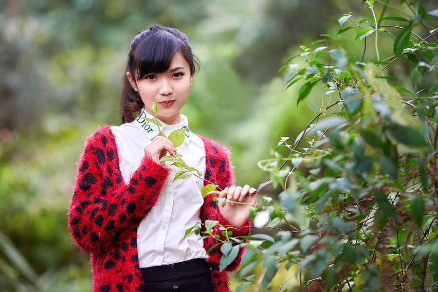 时尚美女清纯迷人图  第8张